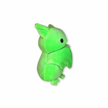 Lime Green Bat Plushie 6"