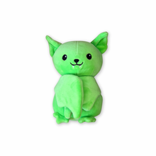 Lime Green Bat Plushie 6"