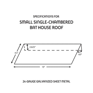 diagram of metal roof with measurements